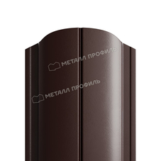 Штакетник металлический МП ELLIPSE-O 19х126 (PURMAN-20-RR32-0.5)