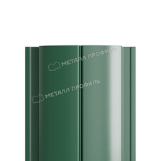 Штакетник металлический МП ELLIPSE-T 19х126 (ПЭ-01-6005-0.4)