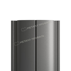 Штакетник металлический МП ELLIPSE-T 19х126 (PURMAN-20-7024-0.5)