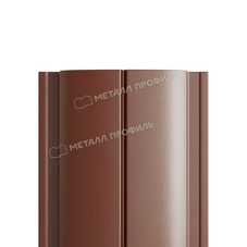 Штакетник металлический МП ELLIPSE-T 19х126 (PURMAN-20-8017-0.5)