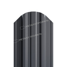 Штакетник металлический МП TRAPEZE-O 16,5х118 (PURMAN-20-7024-0.5)