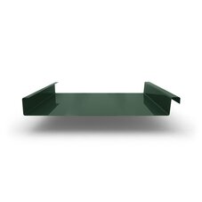 Фальцевая кровля Classic с покрытием Полиэстер, толщина 0,50 мм, цвет RAL 6005