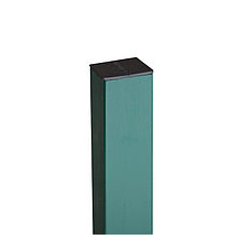 Столбик из проф. трубы 60х40х1,5хН2,0 Zn+ППЛ RAL6005