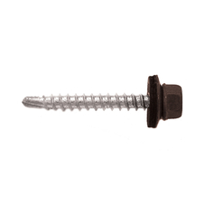 Саморез 4,8х35 RAL8017 (коричневый шоколад)