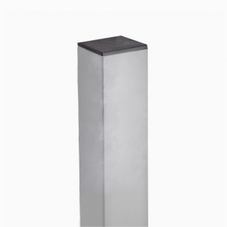 Столб оцинк. 61х35/1,5 Н2,0м с заглушкой