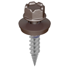 Саморез 4,8х32 KINGI RR32 (темно-коричневый)