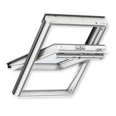 Мансардное окно GGU  0086, размер 78×98, цвет белый