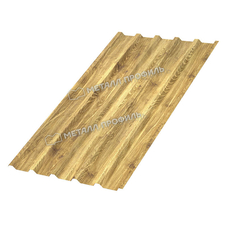 Профилированный лист МП-35x1035-B (ECOSTEEL_T-01-ЗолотойДуб-0,5)