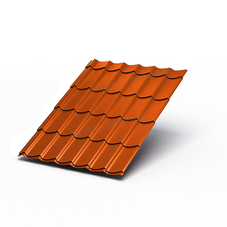 Металлочерепица МП Монтеррей (ПЭ-01-2004-0.45)