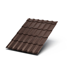 Металлочерепица МП Ламонтерра NormanMP (ПЭ-01-8017-0.5)
