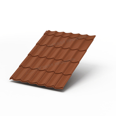 Металлочерепица МП Ламонтерра (PURETAN-20-RR750-0.5)