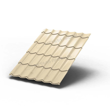 Металлочерепица МП Монтеррей (ПЭ-01-1015-0.45)