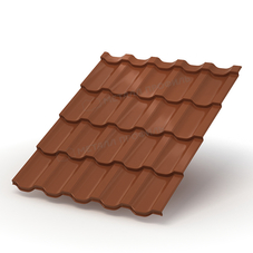 Металлочерепица МП Трамонтана-S (PURETAN-20-RR750-0.5)