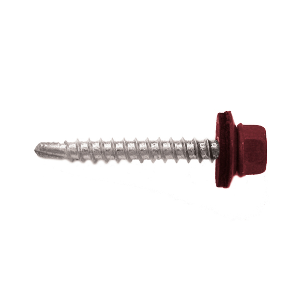 Саморез 4,8х35 RAL3005 (красное вино)
