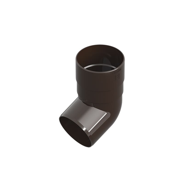 Колено 80мм (Белый) INES 