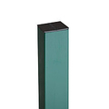 Столбик из проф. трубы 60х40х1,5хН3,0 Zn+ППЛ RAL6005